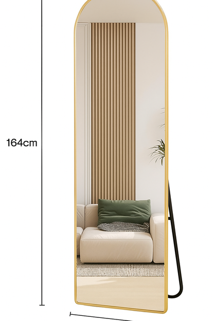 Pinterest Spiegel mit Ständer und Goldrahmen – SALE